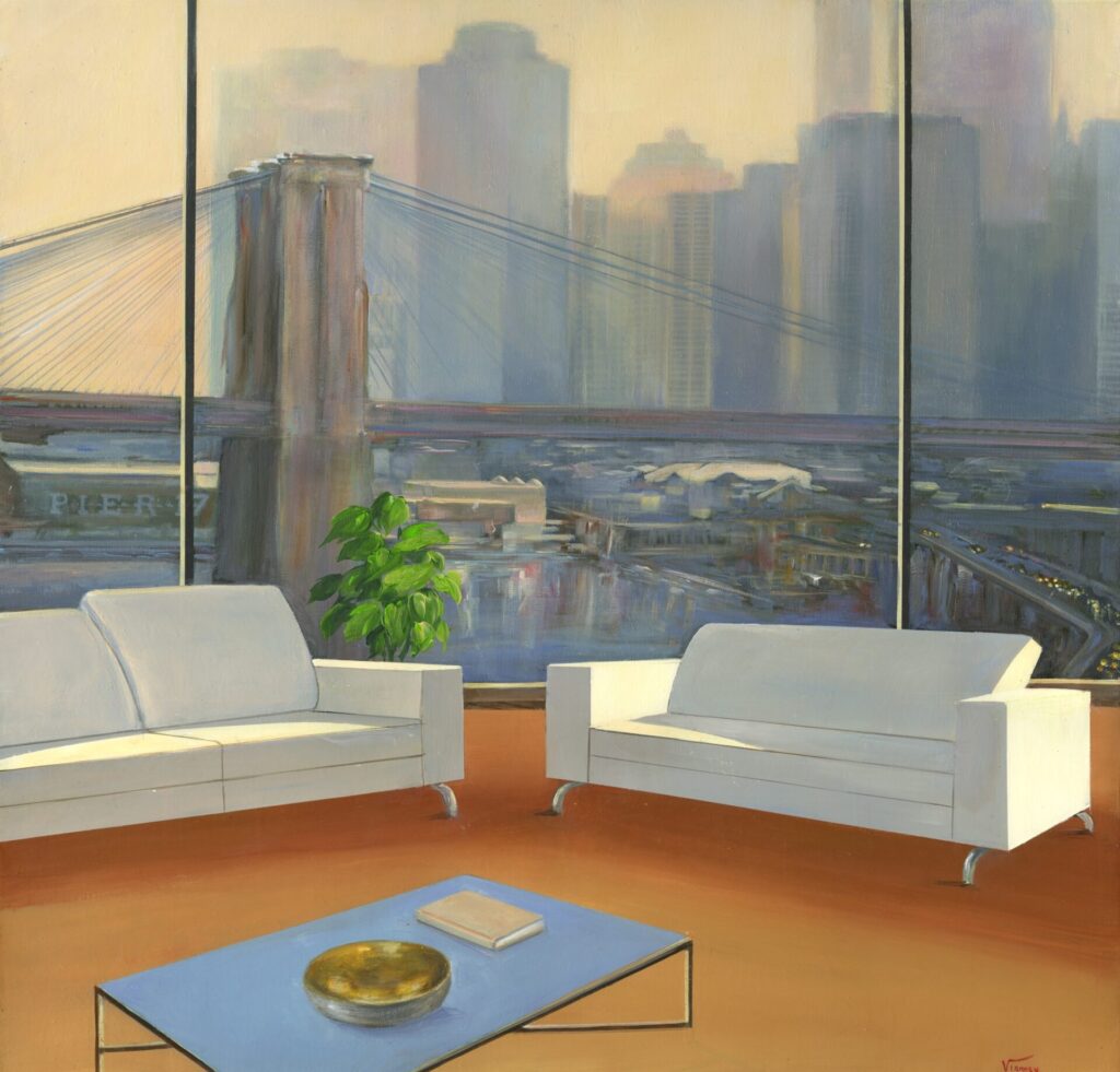 -80 X 80.The Manhattan Bridge