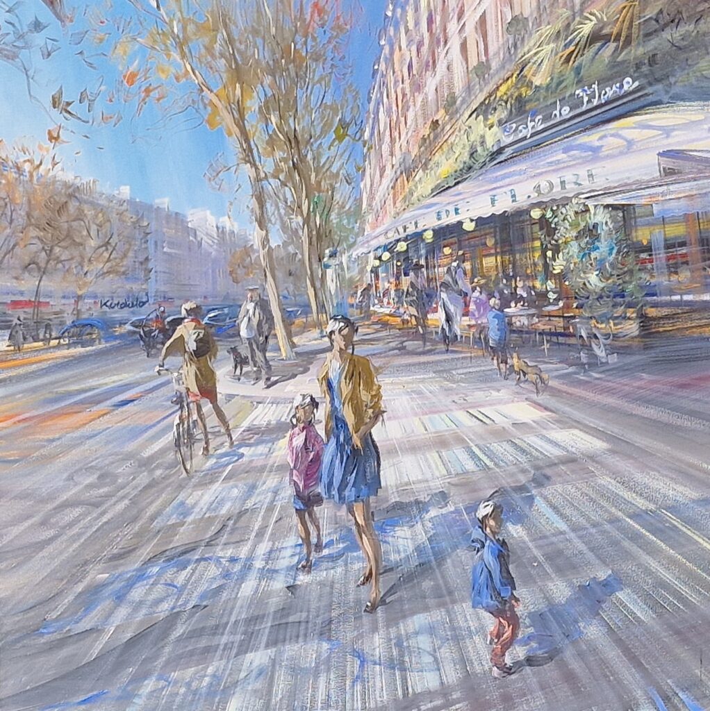 KERDALO shopping boulevard saint germain 80x80cm