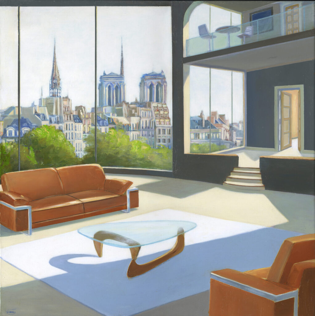 NOTRE DAME 80X80CM